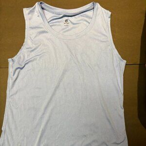 Champion Women’s Baby Blue Athletic Tank Top – Size L – Lightweight & Breathable
